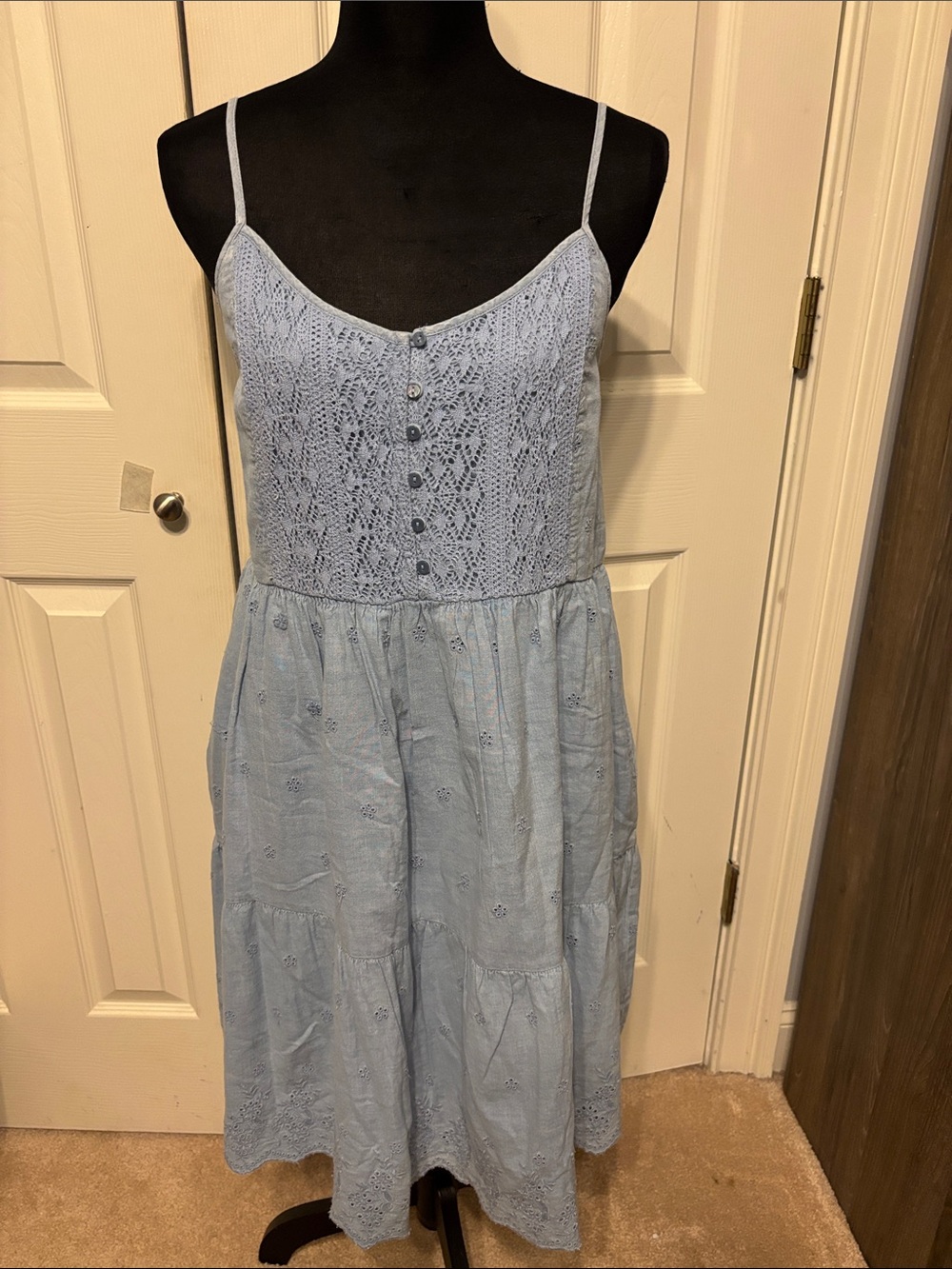Levi’s Cora Eyelet Mini Dress